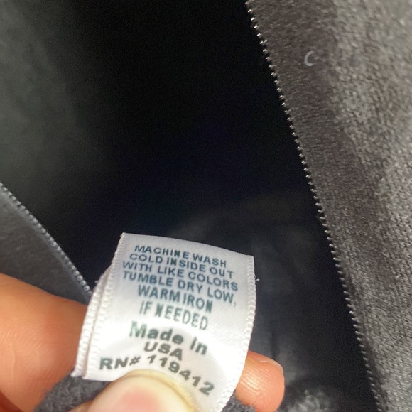 MONROW Revolve Supersoft Fleece Hooded Jumpsuit - Black - Size Small - Picture 16 of 16